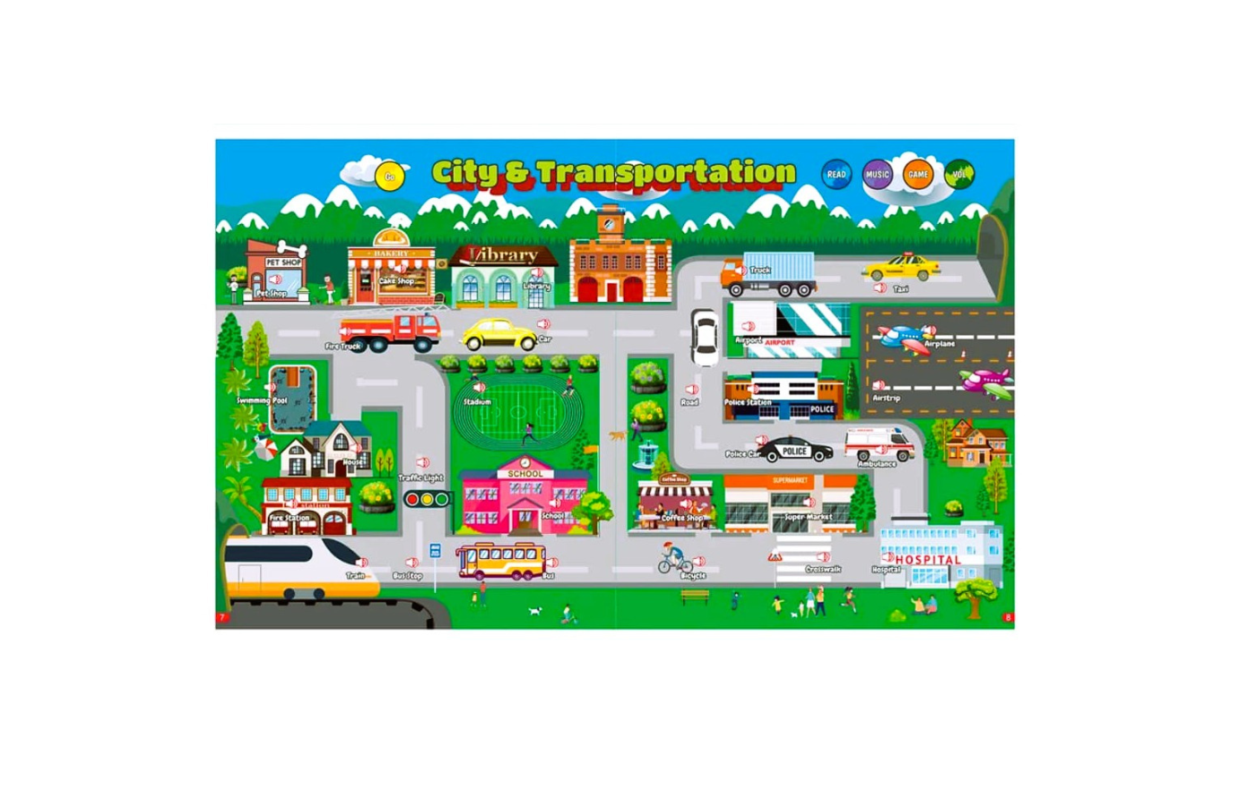 Learn & Play Interactive Sound Book - Brightmind Express