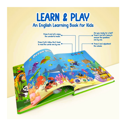 Learn & Play Interactive Sound Book - Brightmind Express