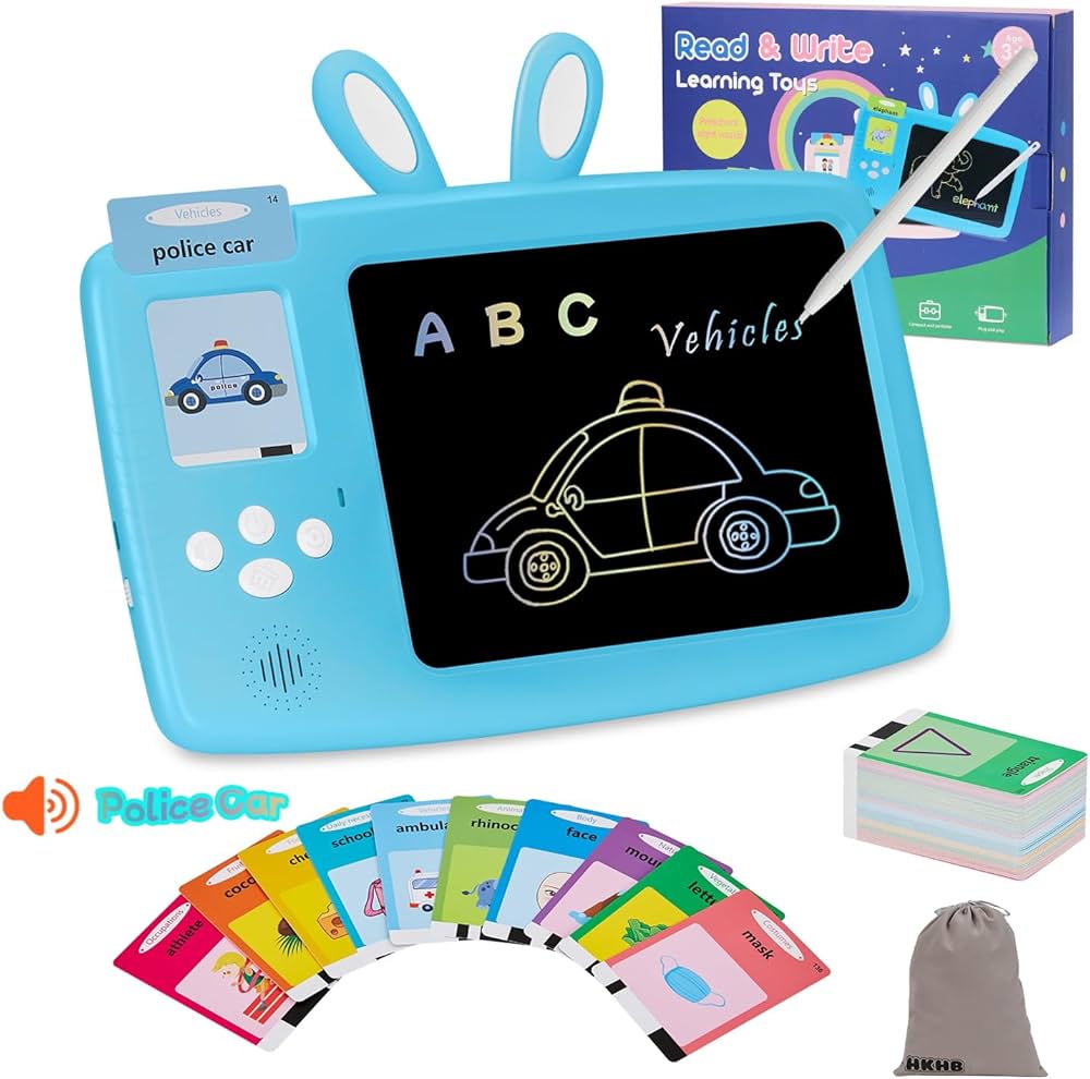 2 in 1 Kids Learning Flashcards - Brightmind Express