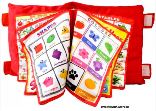 Educational Cushion For Kids - Brightmind Express