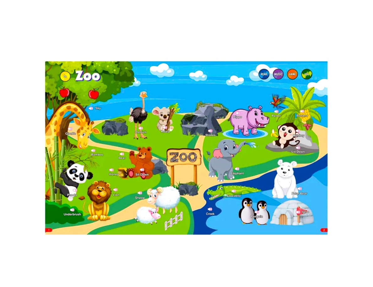 Learn & Play Interactive Sound Book - Brightmind Express