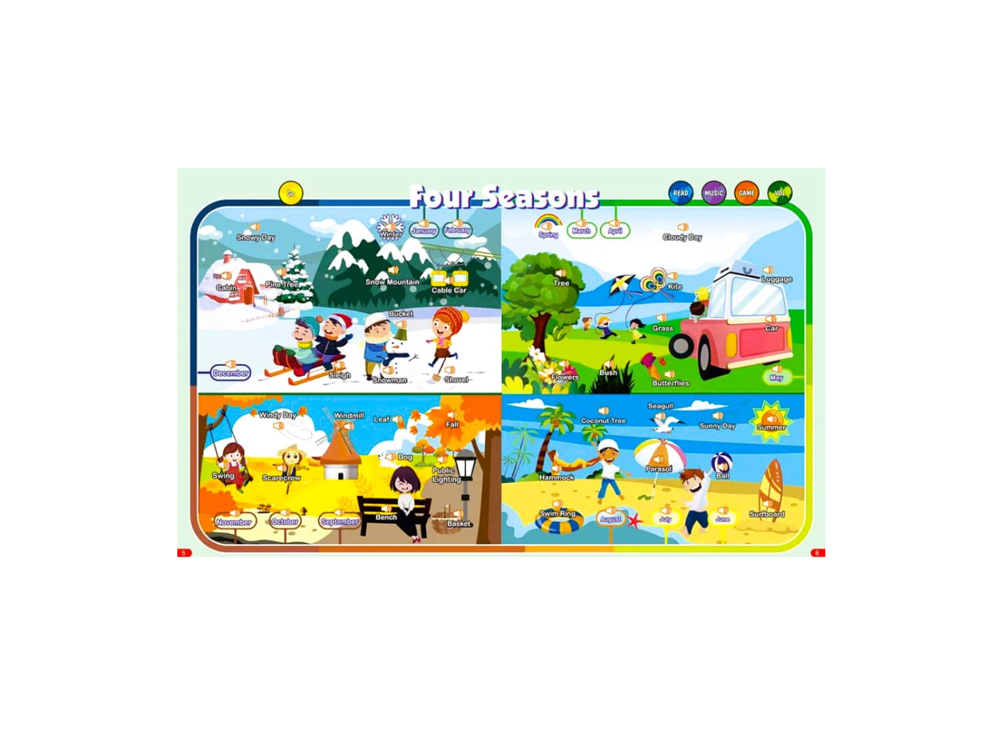 Learn & Play Interactive Sound Book - Brightmind Express