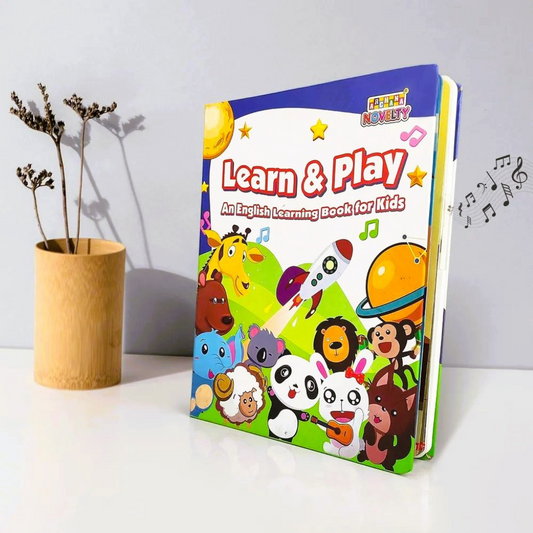 Learn & Play Interactive Sound Book - Brightmind Express