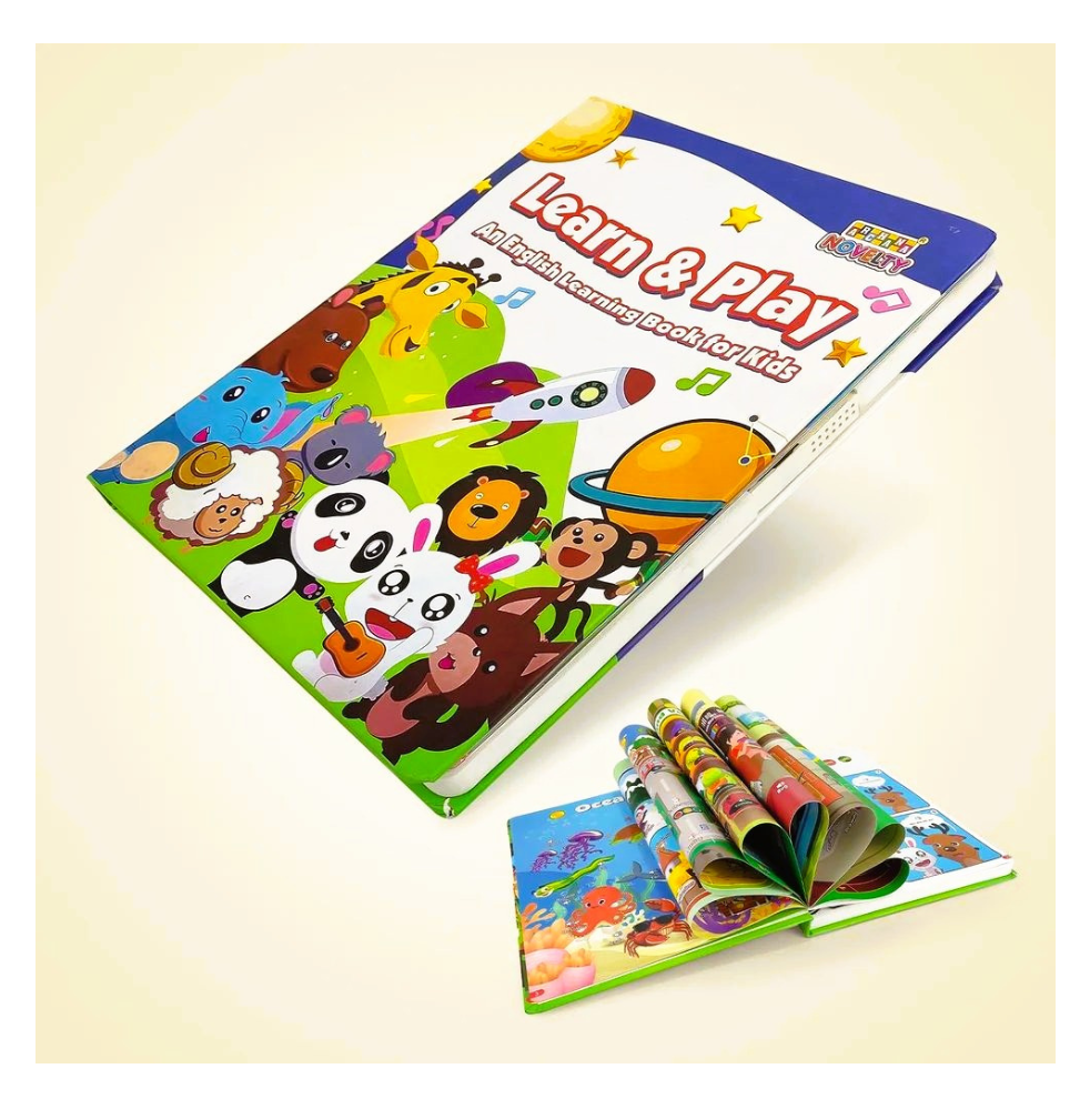 Learn & Play Interactive Sound Book - Brightmind Express