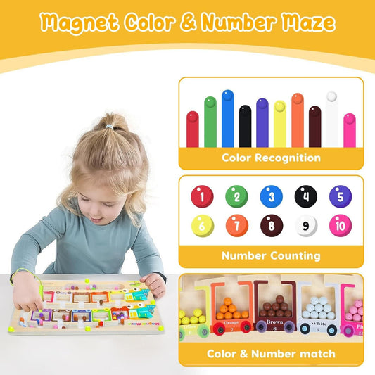 Magnetic Colour Montessori Board - Brightmind Express