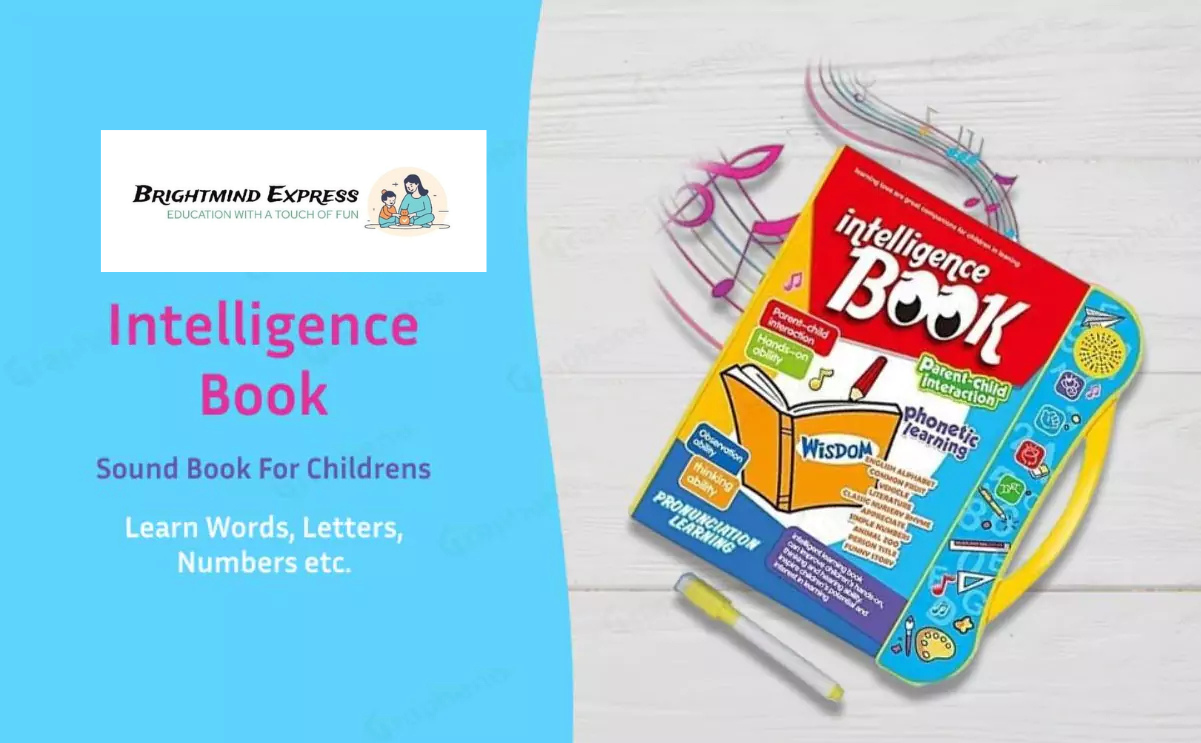 Intelligence Smart Learning Book For Kids - Brightmind Express