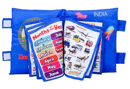 Educational Cushion For Kids - Brightmind Express