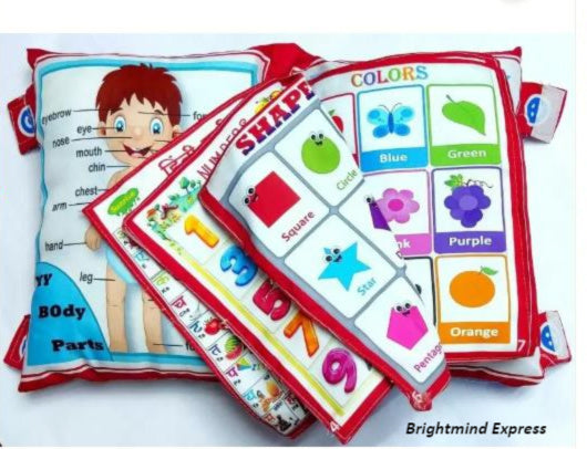 Educational Cushion For Kids - Brightmind Express