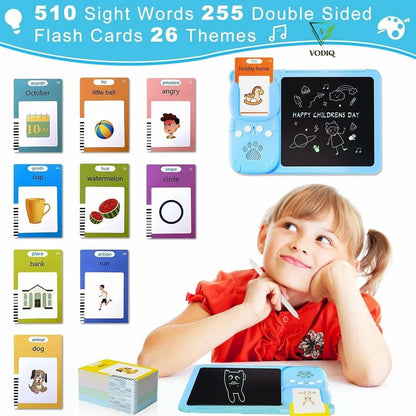 2 in 1 Kids Learning Flashcards - Brightmind Express